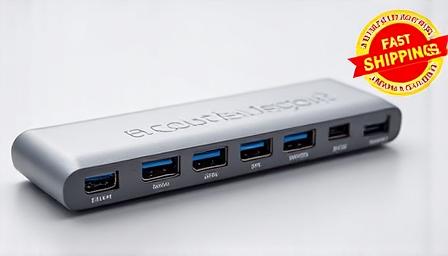 7-in-1 USB-C Hub with multiple ports